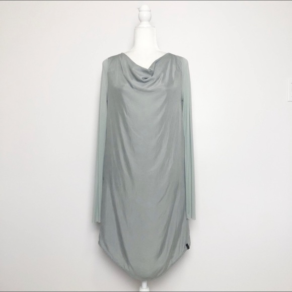 Rudsak Scarlet Cowl Neck Dress Grey, NWT - Picture 4 of 16